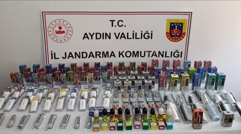 Elektronik sigara satan şahsa jandarma engeli 1