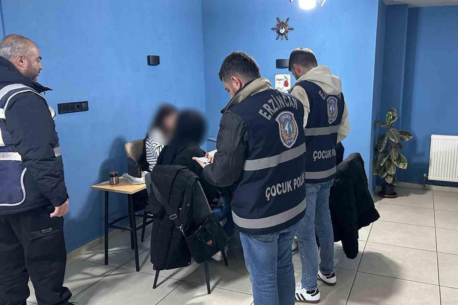 Erzincan’da Kafeterya ve Kıraathanelerde Denetim