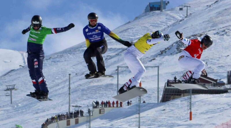 Erzurum FIS Dünya Snowboard Kupası'na Ev sahipliği Yapıyor: 19 Ülkeden 175 Sporcu Yarışıyor 1