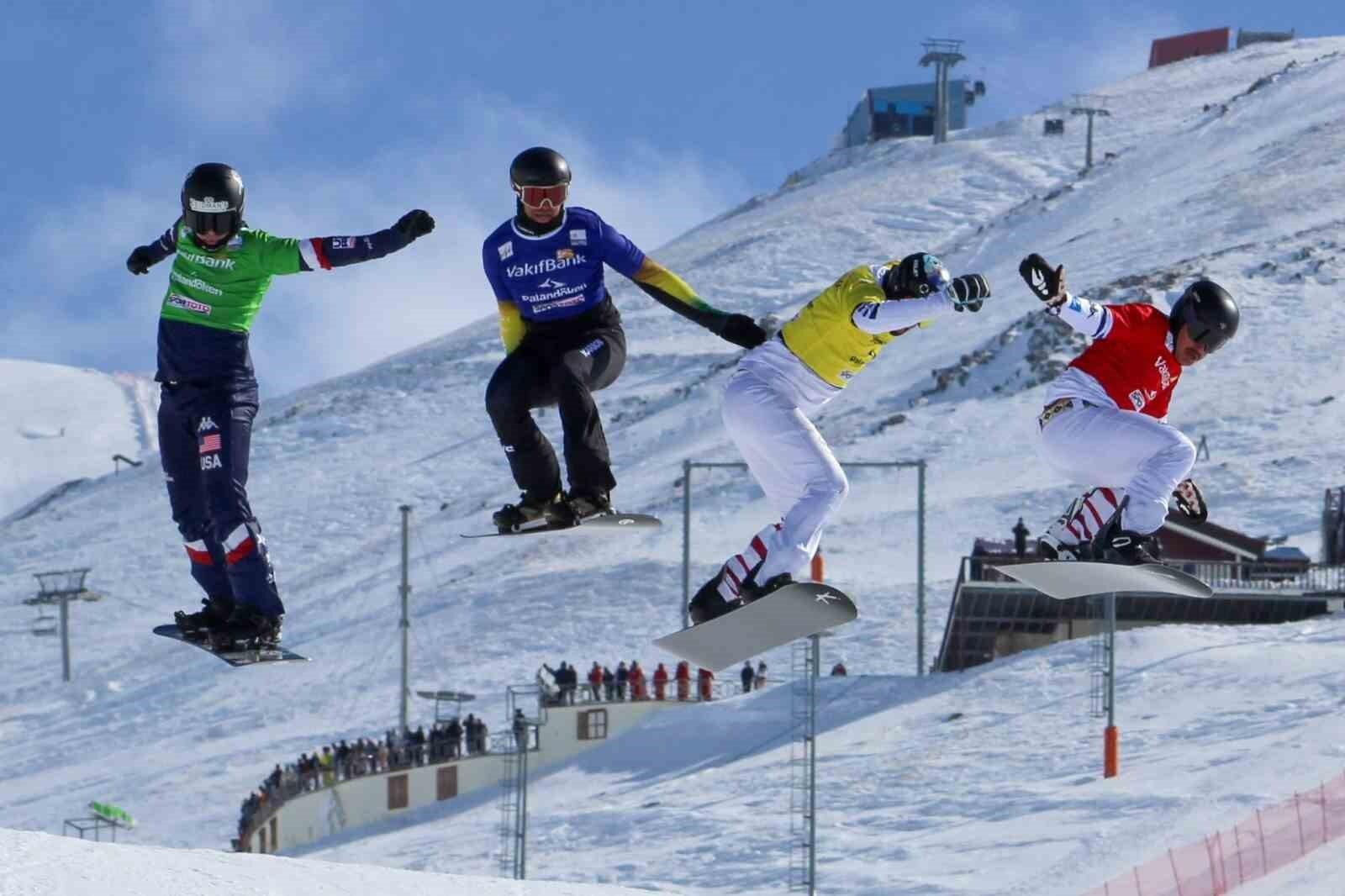 Erzurum FIS Dünya Snowboard Kupası’na Ev sahipliği Yapıyor: 19 Ülkeden 175 Sporcu Yarışıyor