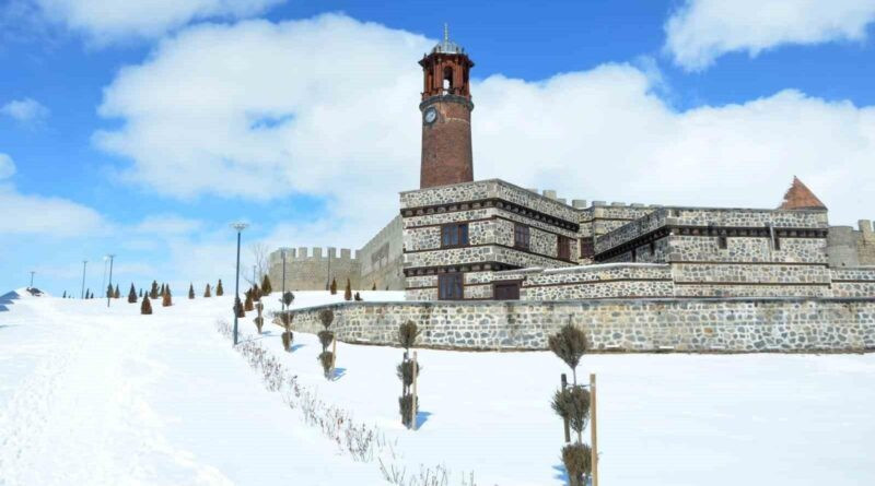 Erzurum için kuvvetli kar yağışı uyarısı 1