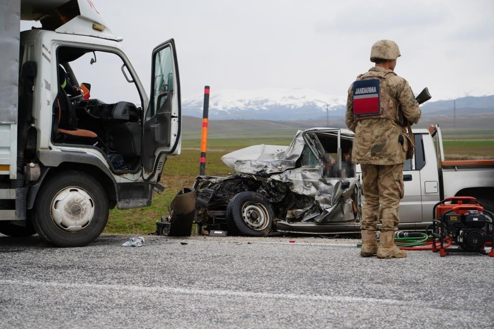 Erzurum’da jandarma bölgesinde bir ayda 9 trafik kazası