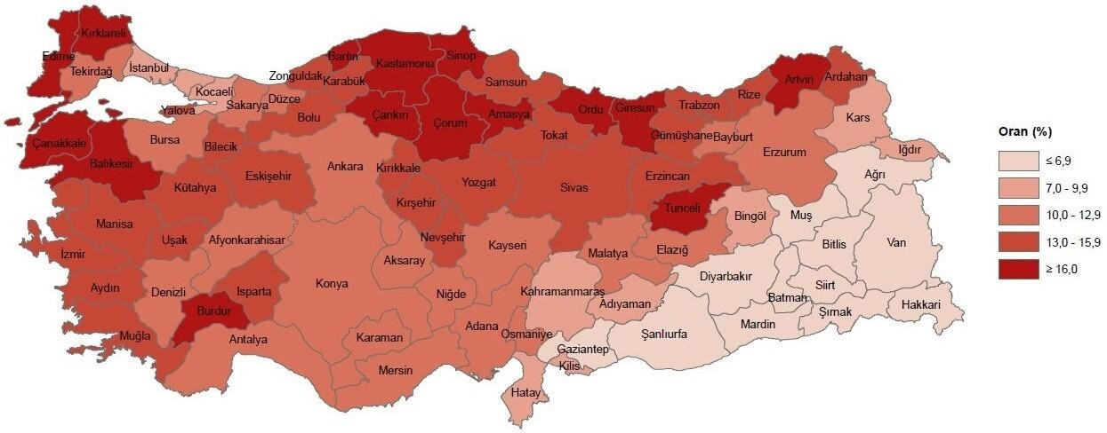 Eskişehir’deki yaşlı nüfusla ilgili istatistikler yayımlandı