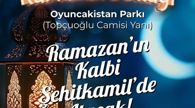 Gaziantep'te Şehitkamil Ramazan Sokağı ile Ramazan Kutlaması 1