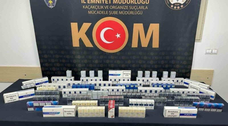 Kastamonu’da gümrük kaçağı 448 paket sigara ele geçirildi 1