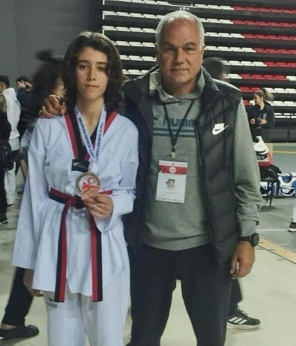 Köyceğizli taekwondo sporcusu Koparan Türkiye üçüncüsü oldu