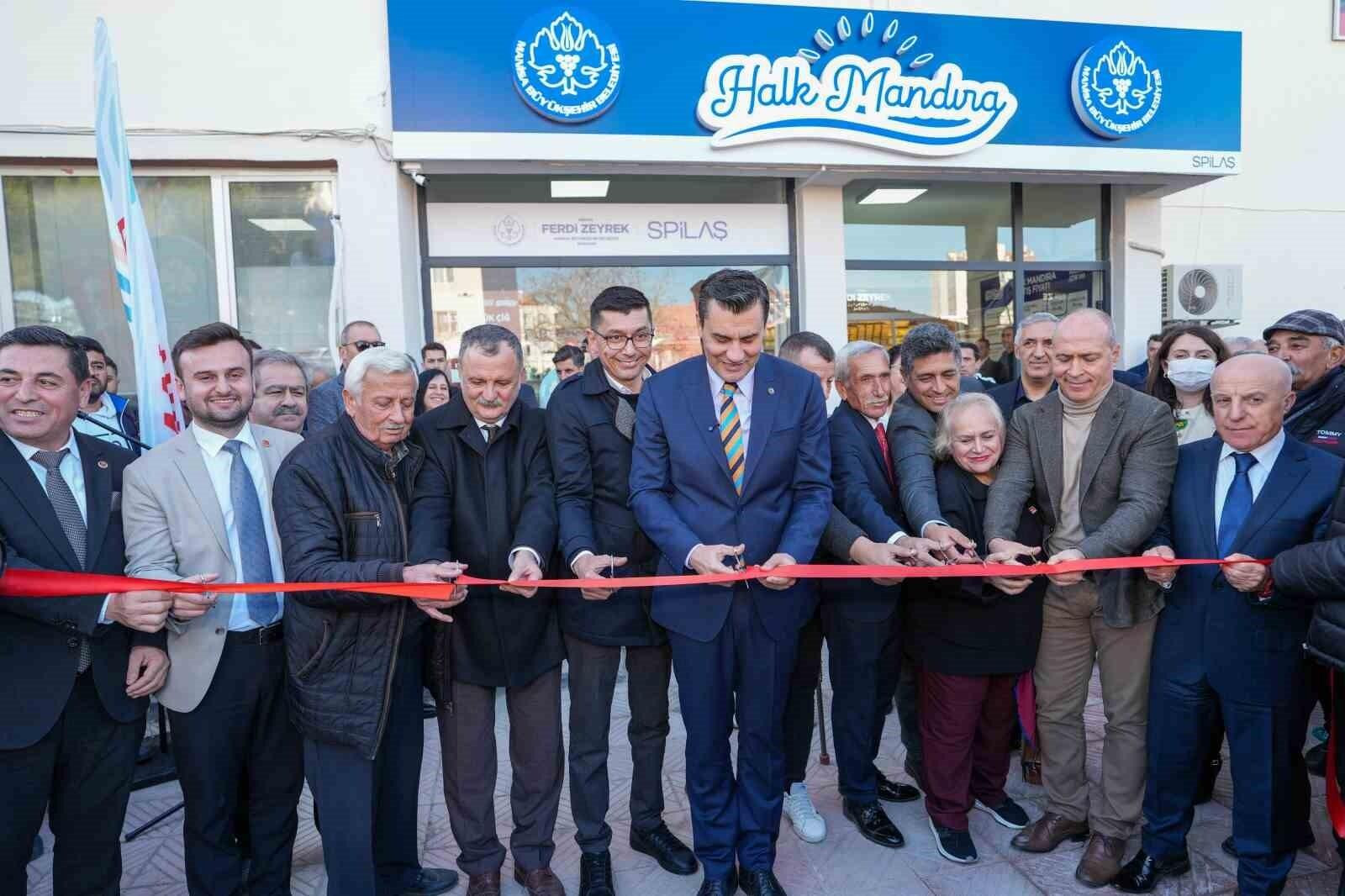 Manisa Büyükşehir Belediyesi, Yunusemre’de Halk Mandıra’nın İkinci Şubesini Açtı