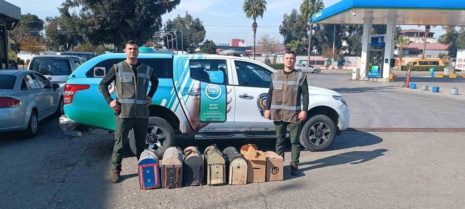 Mersin’de bahis için dövüştürülen 7 horoz koruma altına alındı