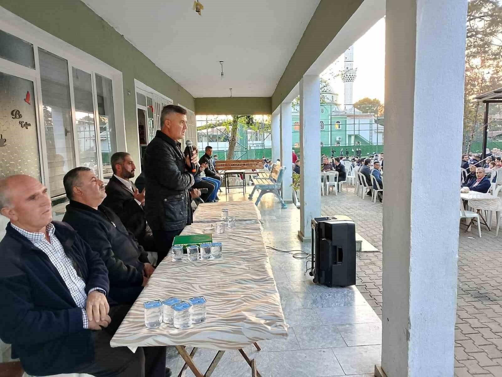 Muğla’da vefat eden Gazi Cemil Daşgın için İftar Yemeği