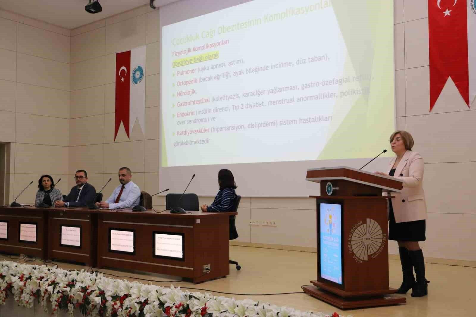 Niğde’de Çocukluk Çağı Obezitesi Paneli Düzenlendi