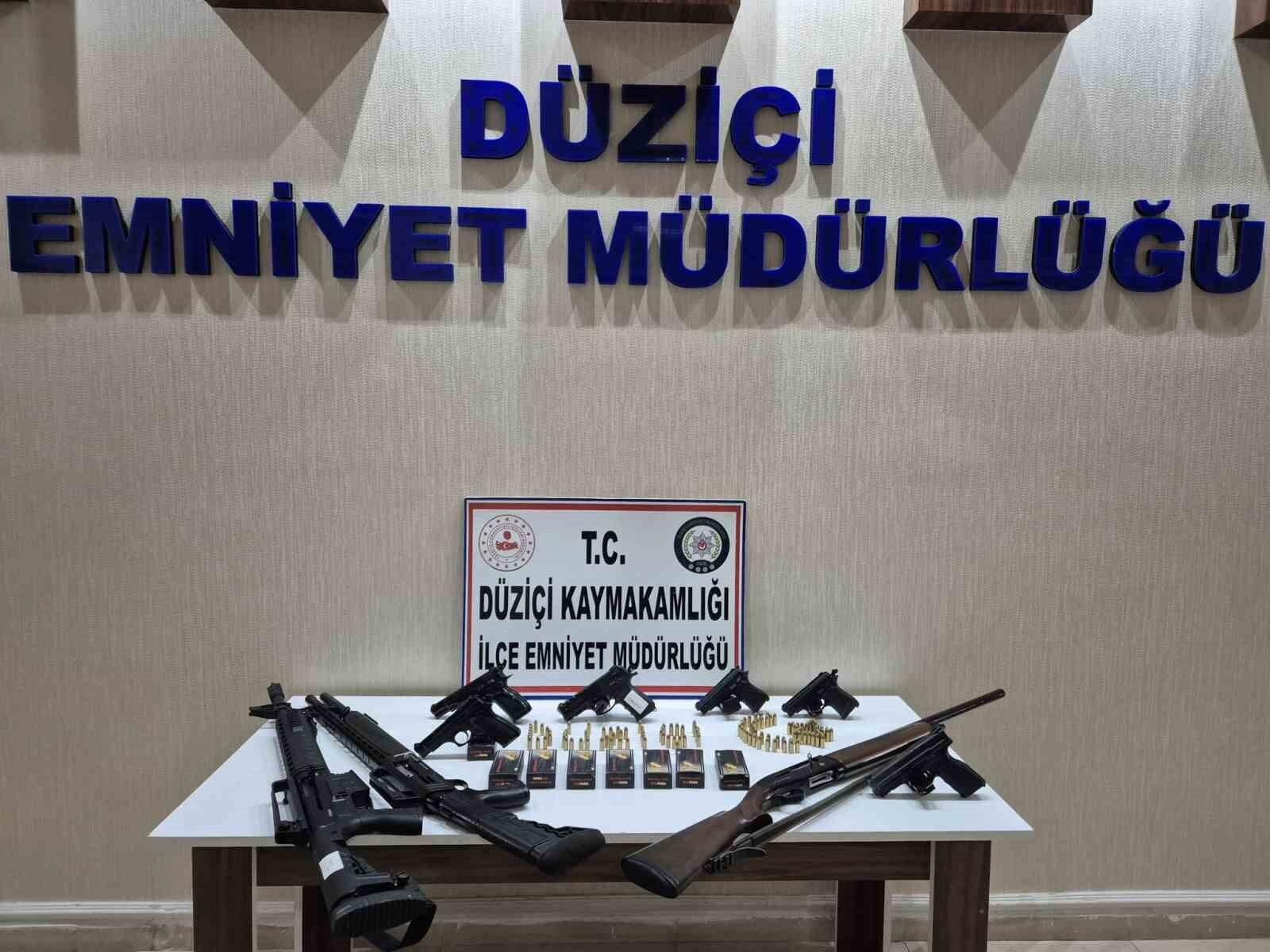 Osmaniye Düziçi’nde Silahlı Kavgada 11 Şüpheli Tutuklandı