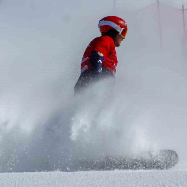 Palandöken Kayak Merkezi'nde FIS Dünya Snowboard Kupası yarışları-17