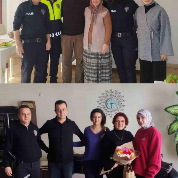 Polis çiftlerinin ziyaret görüntüleri-3