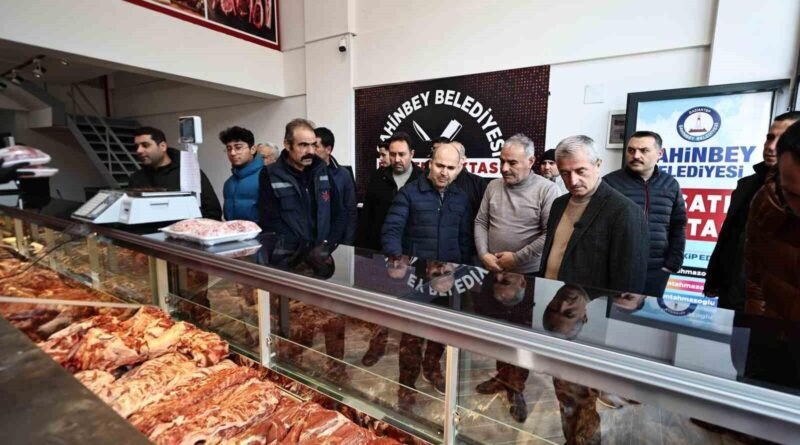 Şahinbey Belediyesi, Vatandaşlara Uygun Fiyatlı Et Sunmak İçin Et Satış Noktası Açtı 1