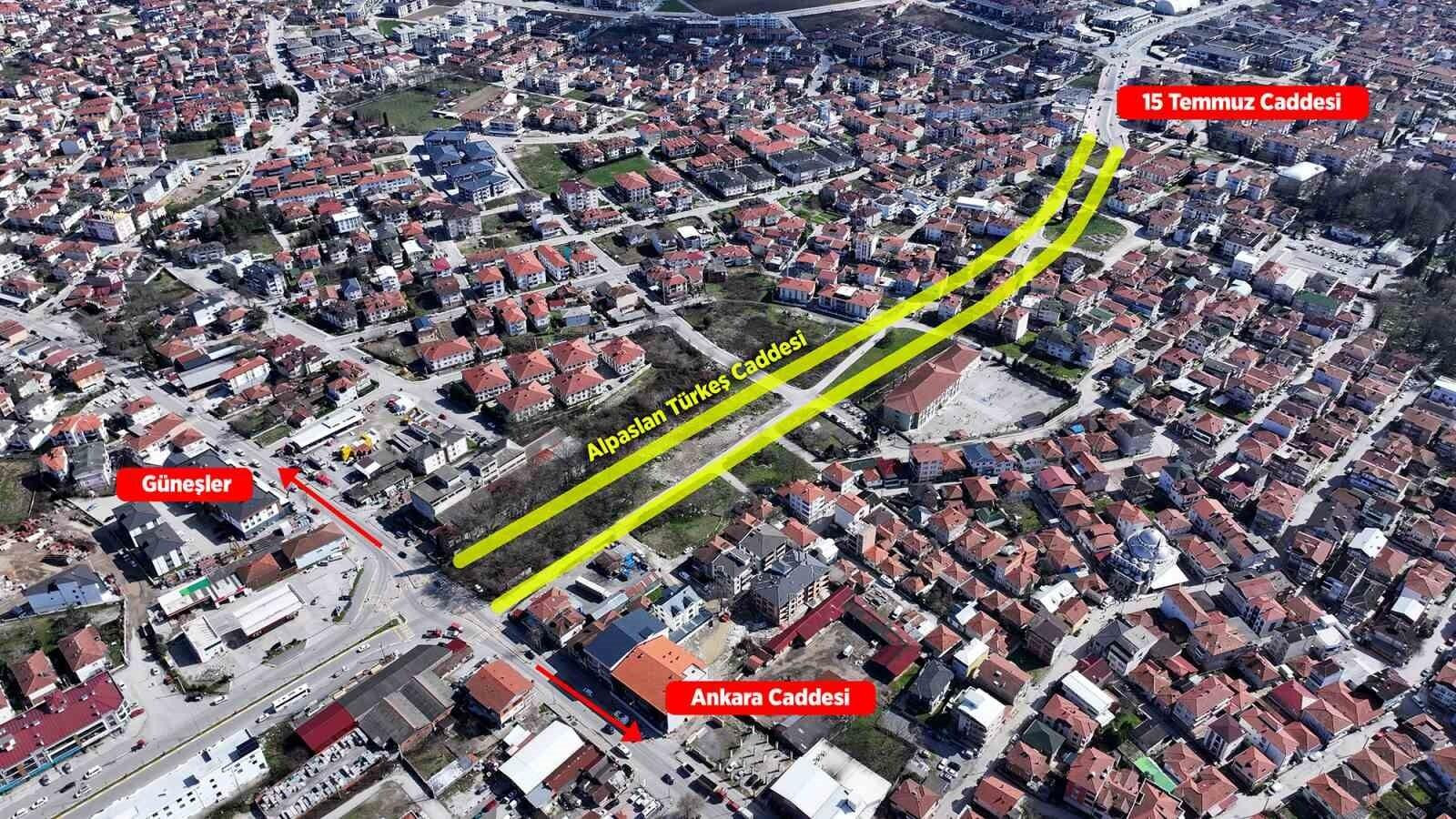 Sakarya’da Yeni Arterle Kuzey-Güney Bağlantısı Tamamlanacak