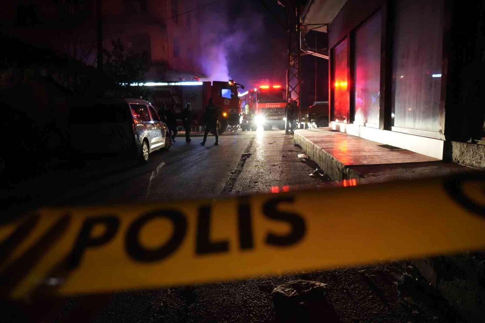 Samsun’da Kereste İmalathanede Yangın