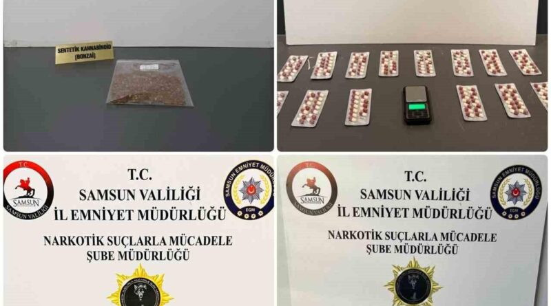 Samsun’da uyuşturucu operasyonu: Sokak satıcılarına darbe 1