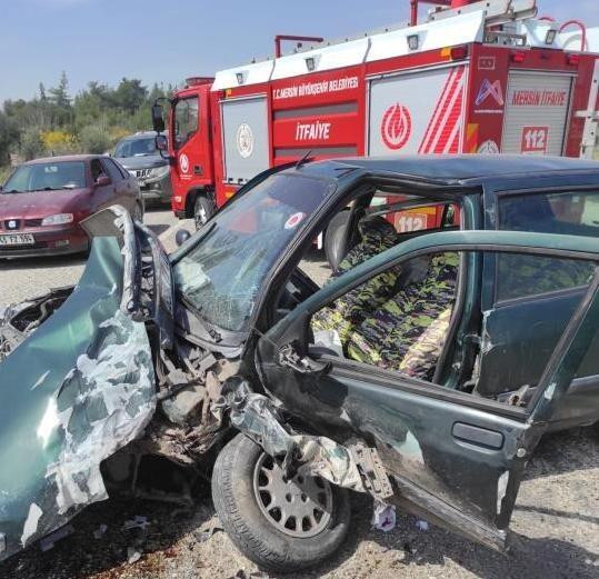 Tarsus’ta trafik kazasında 1 kişi yaralandı