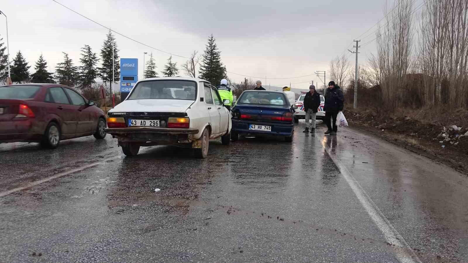 Tavşanlı’nda Trafik Kazasında 1 Yaralı