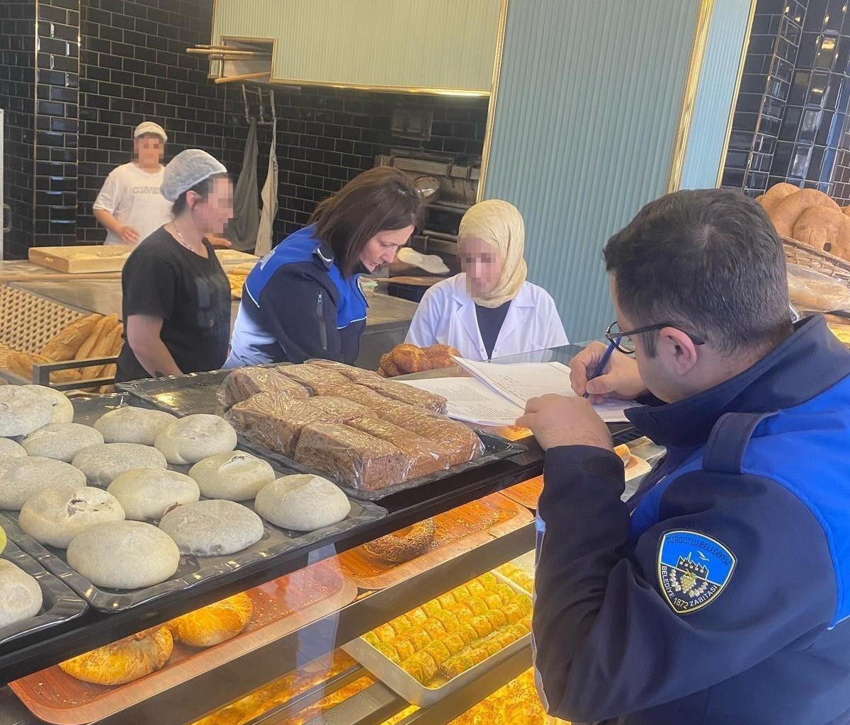 Turgutlu’da Fırınlarda Gramaj ve Fiyat Kontrolleri