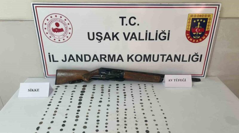 Uşak’ta Osmanlı ve Roma dönemlerine ait 232 adet sikke yakalandı 1