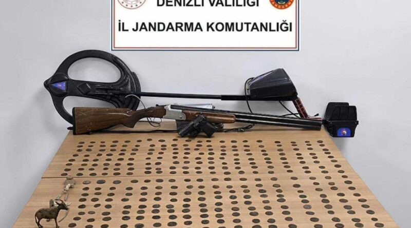 Jandarmanın operasyonunda Roma dönemine ait tarihi eserler ele geçirildi 1
