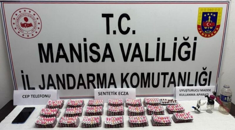 Soma’da jandarmadan uyuşturucu operasyonu: 1 gözaltı 1