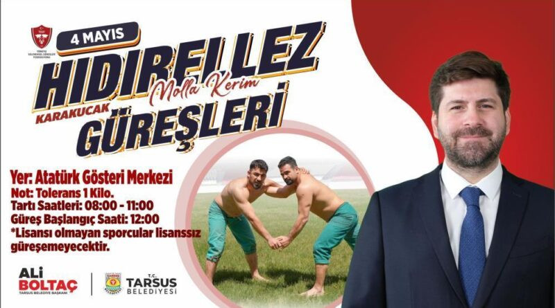Tarsus'ta 'Karakucak Güreşleri' heyecanı başlıyor 1