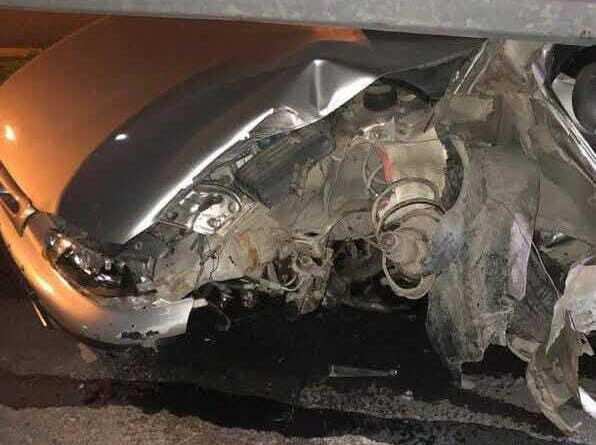 Ankara’da kontrolden çıkan araç elektrik direğine çarptı: 1 yaralı 1