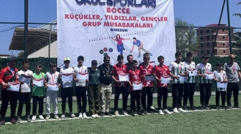 Bayburt'u boccede temsil eden ortaokul öğrencileri finale yükseldi 1