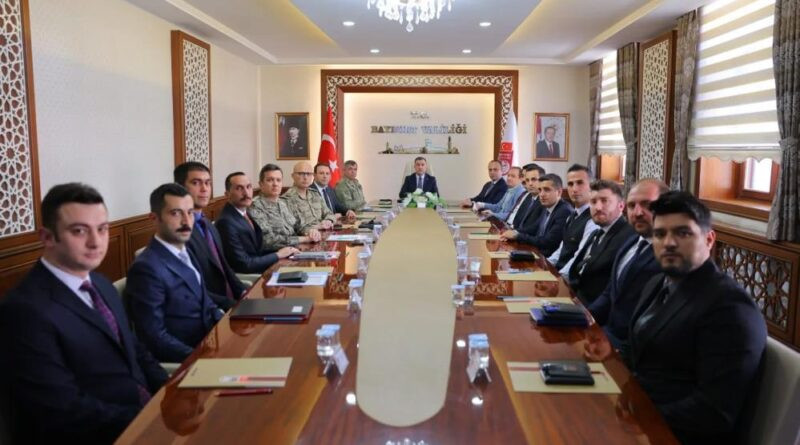 Bayburt’ta asayiş toplantısı yapıldı 1