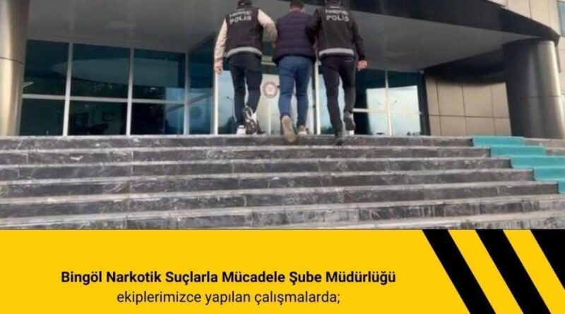 Bingöl’de 7 yıl kesinleşmiş hapis cezası bulunan zanlı yakalandı 1
