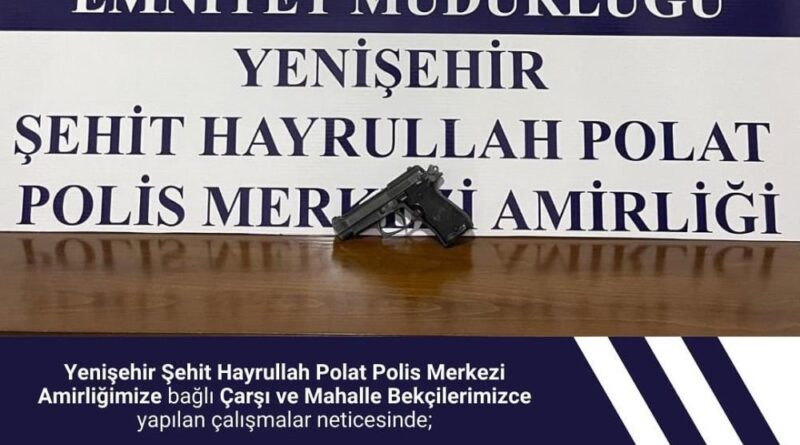 Bingöl’de ruhsatsız silah ele geçirildi 1