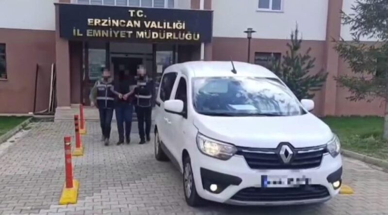 Erzincan’da 31 yıl 1 ay 29 gün kesinleşmiş hapis cezası bulunan 1 kişi yakalandı 1