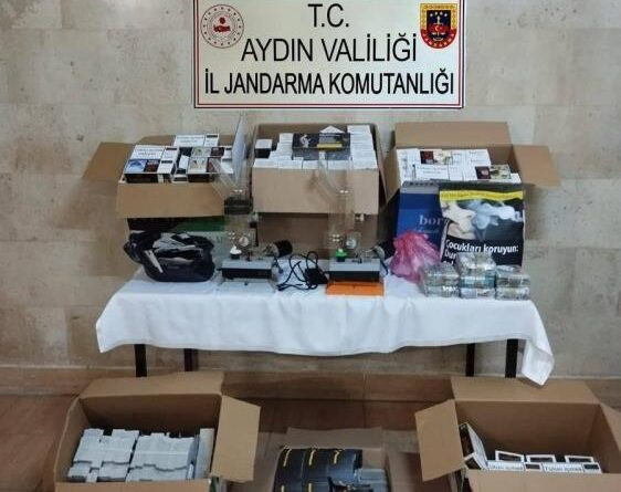 Jandarma ekipleri 11 bin makaron ele geçirdi 1
