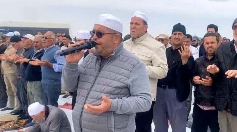 Karapınar'da yağmur duası yapıldı 1