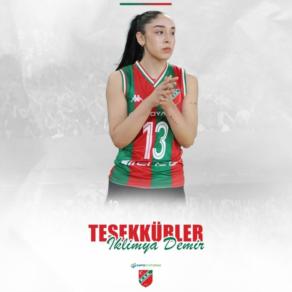 Karşıyaka Voleybol, İklimya Demir ile yollarını ayırdı