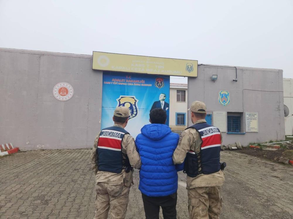 Kars’ta hapis cezası bulunan 1 kişi yakalandı