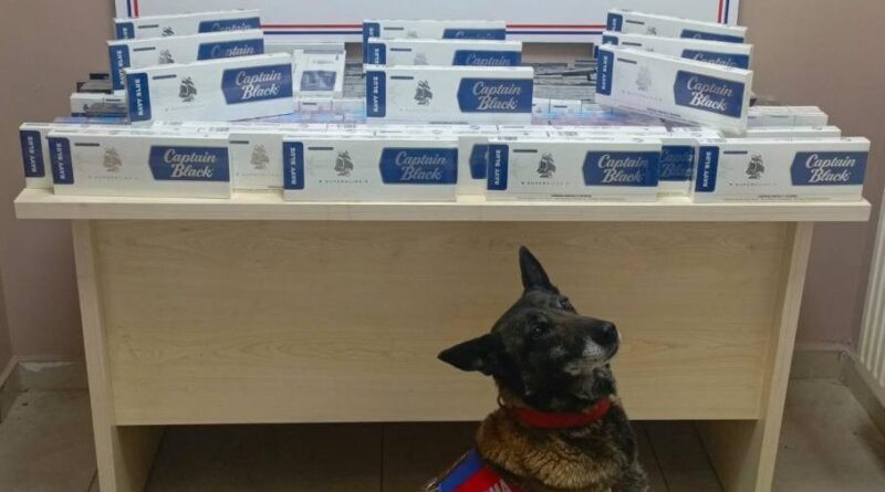 Kayseri’de bin 400 paket kaçak sigara yakalandı 1