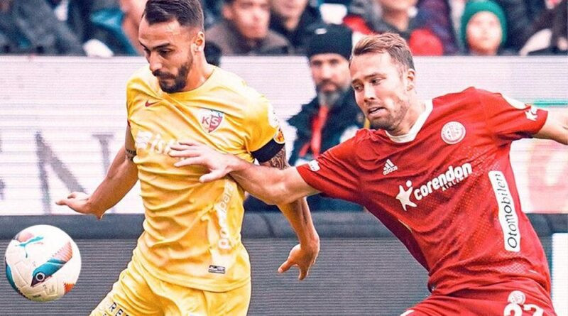 Kayserispor 3 puana garantiliyor 1