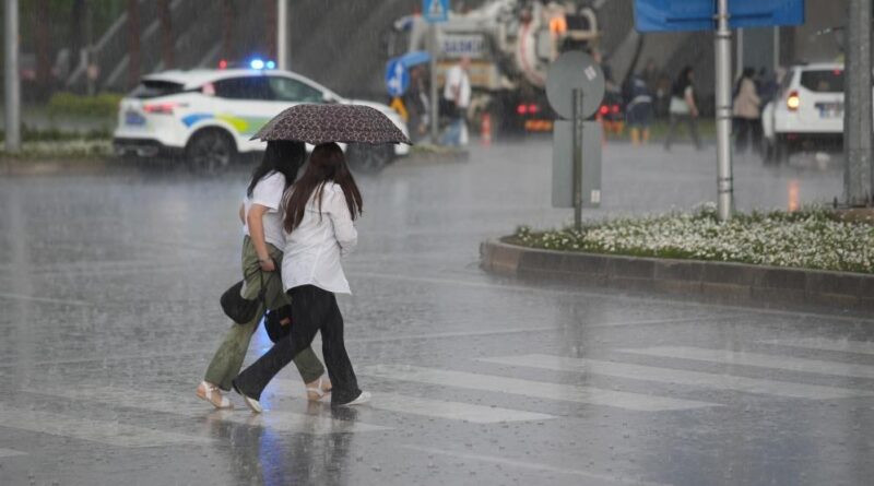 Meteorolojiden Samsun için 'kuvvetli yağış' uyarısı 1