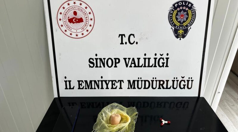 Şüpheli şahıstan uyuşturucu çıktı 1