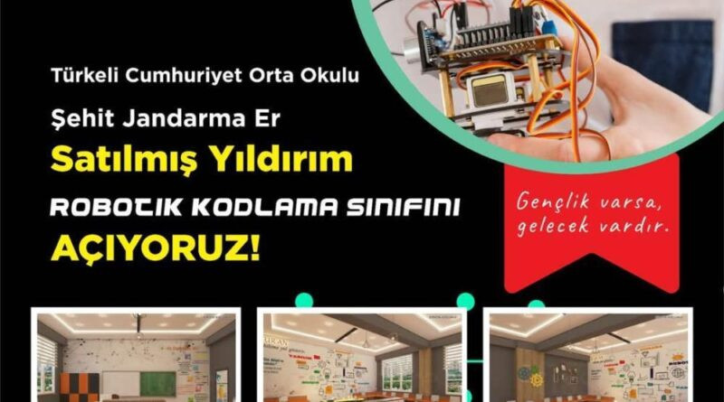 Türkeli’de robotik kodlama sınıfı açılıyor 1