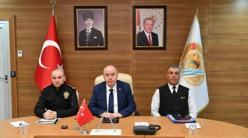 Vali Coşkun 2025 Nisan ayı asayiş verilerini paylaştı 1